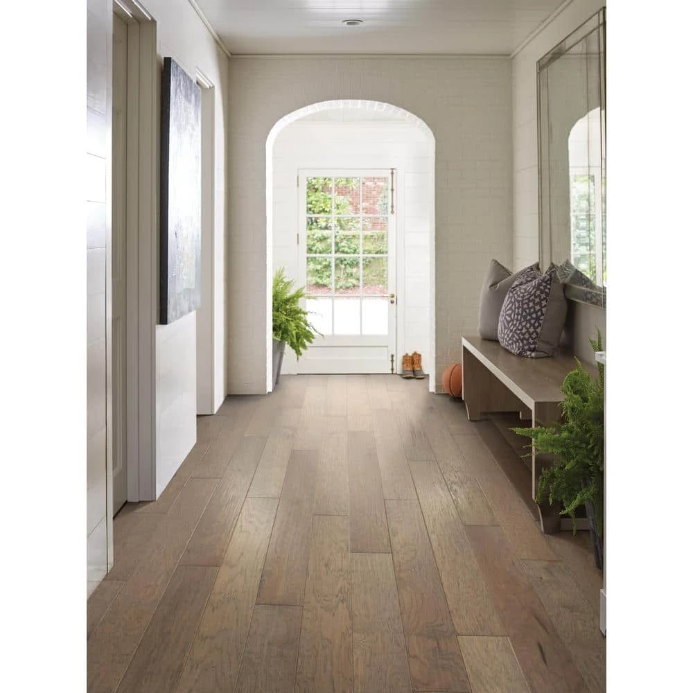 Olympia 6-3/8 in. W Trenton Engineered Hickory Hardwood Flooring (30.48 sq. ft./case) by Shaw 2 Olympia 6-3/8 in. W Trenton Engineered Hickory Hardwood Flooring (30.48 sq. ft./case) by Shaw - Image 2
