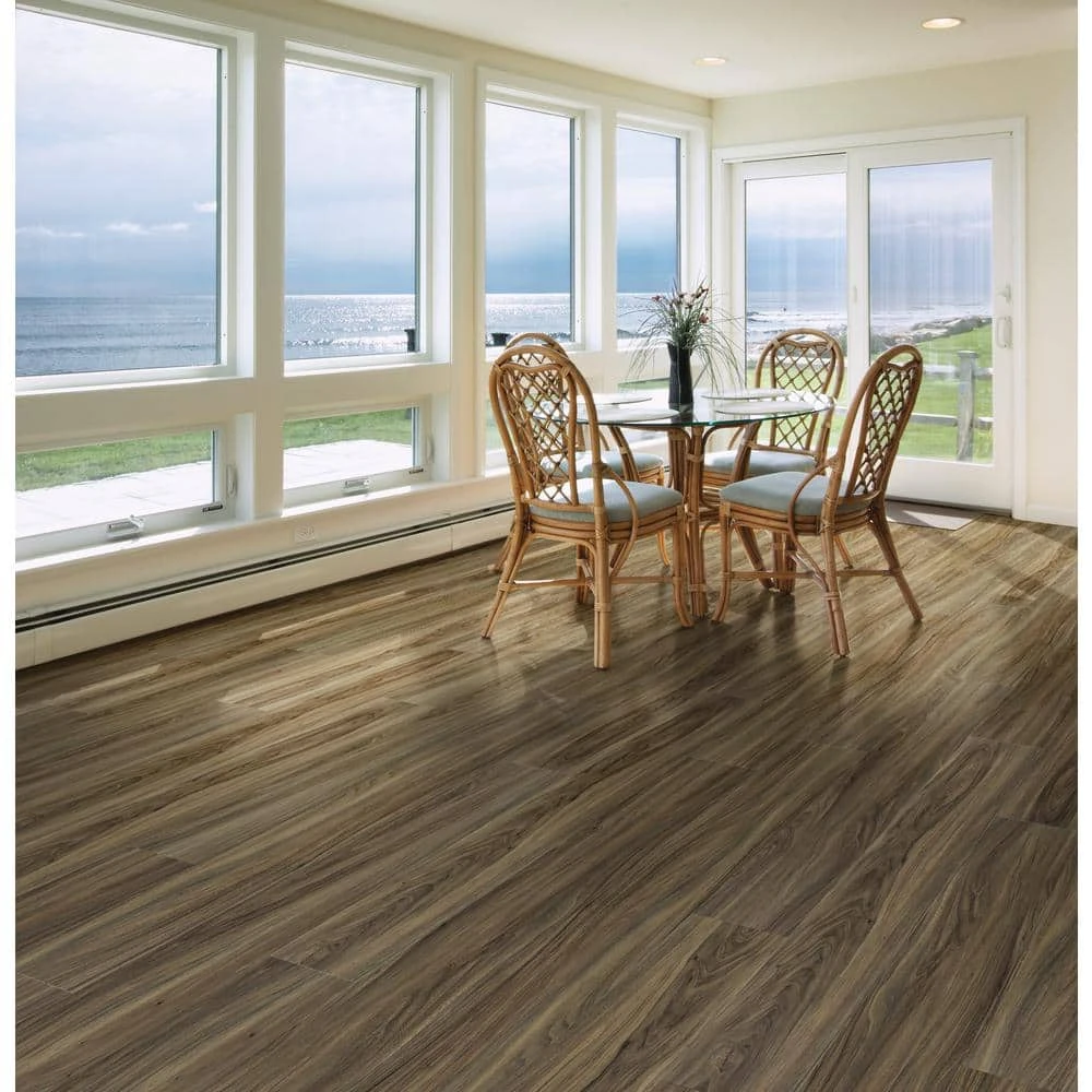 Jefferson 7 in. W Vine Click Lock Luxury Vinyl Plank Flooring (18.68 sq. ft./case) by Shaw 3 Jefferson 7 in. W Vine Click Lock Luxury Vinyl Plank Flooring (18.68 sq. ft./case) by Shaw - Image 3