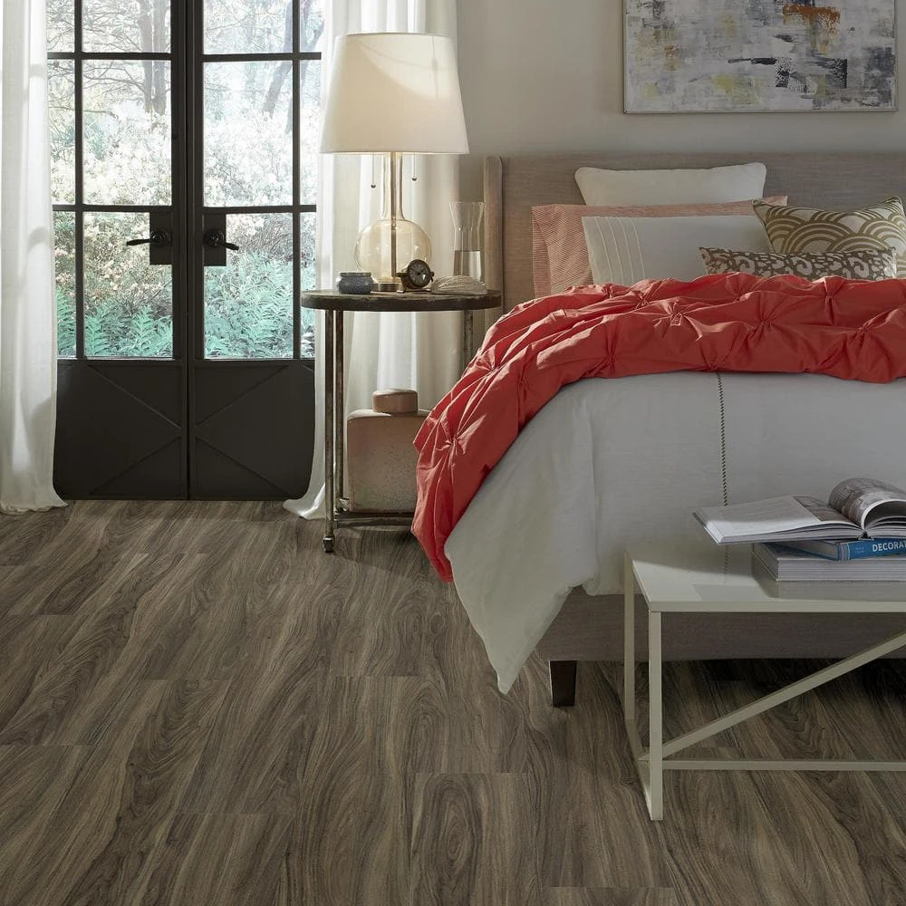 Jefferson 7 in. W Vine Click Lock Luxury Vinyl Plank Flooring (18.68 sq. ft./case) by Shaw 2 Jefferson 7 in. W Vine Click Lock Luxury Vinyl Plank Flooring (18.68 sq. ft./case) by Shaw - Image 2