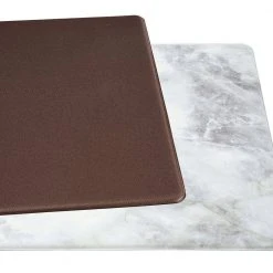 White Kitchen Marble Pattern 18 in. x 47 in. Anti Fatigue Standing Mat by World Rug Gallery -Shaw stor online white world rug gallery kitchen mats 819white18x47 66 1000