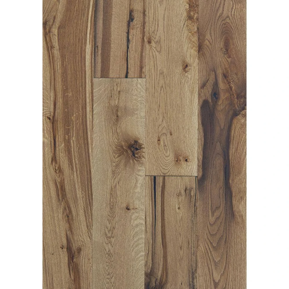 Boardwalk 7 in. W Willow Engineered White Oak Water Resistant Hardwood Flooring (23.58 sq. ft./case) by Shaw 1 Boardwalk 7 in. W Willow Engineered White Oak Water Resistant Hardwood Flooring (23.58 sq. ft./case) by Shaw