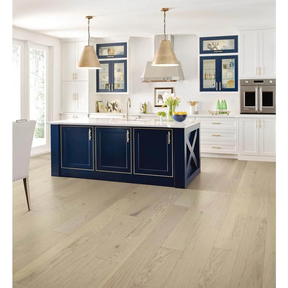 Pavilion Oak 6-3/8 in. W Winds Engineered Water Resistant Hardwood Flooring (30.48 sq. ft./case) by Shaw 2 Pavilion Oak 6-3/8 in. W Winds Engineered Water Resistant Hardwood Flooring (30.48 sq. ft./case) by Shaw - Image 2