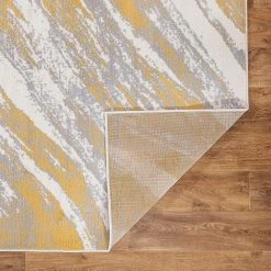 Yellow 7 ft. 10 in. x 10 ft. Modern Abstract Swirl Area Rug by World Rug Gallery 11 Yellow 7 ft. 10 in. x 10 ft. Modern Abstract Swirl Area Rug by World Rug Gallery -Shaw stor online yellow world rug gallery area rugs 2055yellow8x10 66 1000