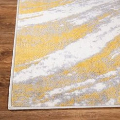 Yellow 7 ft. 10 in. x 10 ft. Modern Abstract Swirl Area Rug by World Rug Gallery 16 Yellow 7 ft. 10 in. x 10 ft. Modern Abstract Swirl Area Rug by World Rug Gallery -Shaw stor online yellow world rug gallery area rugs 2055yellow8x10 fa 1000