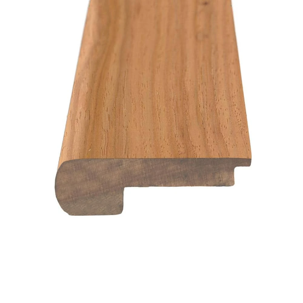 Belvoir Hickory York 17/32 in. T x 2-3/4 in. W x 78 in. L Stair Nose Molding by Shaw 3 Belvoir Hickory York 17/32 in. T x 2-3/4 in. W x 78 in. L Stair Nose Molding by Shaw - Image 3