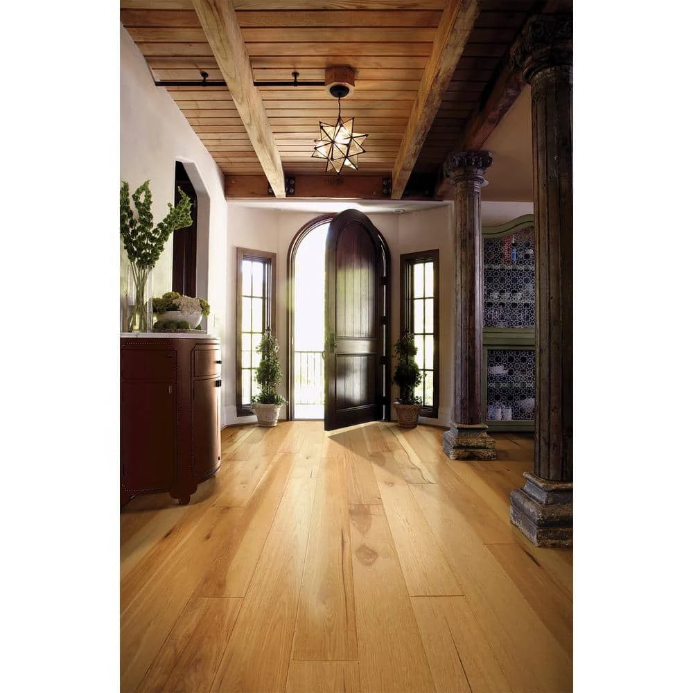 Belvoir Hickory York 17/32 in. T x 2-3/4 in. W x 78 in. L Stair Nose Molding by Shaw 2 Belvoir Hickory York 17/32 in. T x 2-3/4 in. W x 78 in. L Stair Nose Molding by Shaw - Image 2