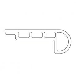 Manor Oak Zephyr 1-3/16 in. T x 2-1/16 in. W x 94 in. L Stair Nose Molding by Shaw 5 Manor Oak Zephyr 1-3/16 in. T x 2-1/16 in. W x 94 in. L Stair Nose Molding by Shaw -Shaw stor online zephyr shaw vinyl trim hdst605008 c3 1000